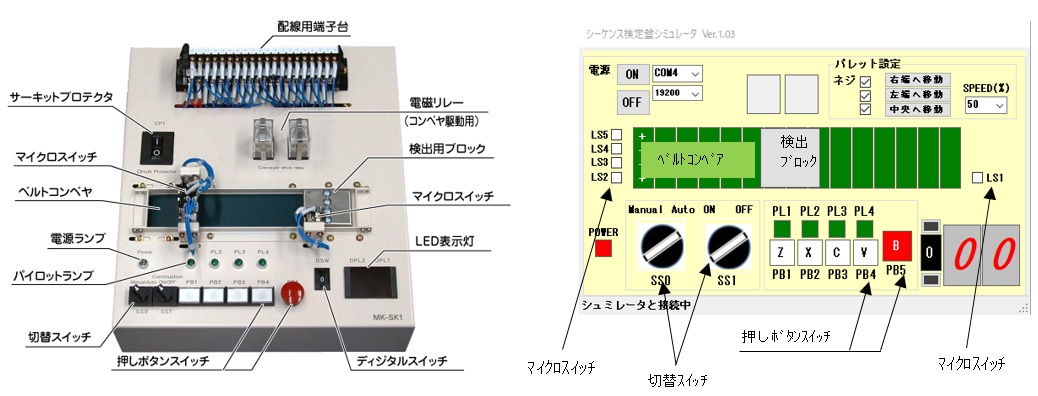 国家技能検定試験 シーケンス制御作業受験対策 シーケンス実習装置 - その他